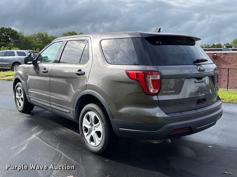 image for item FC5658 2018 Ford Explorer Police Interceptor SUV