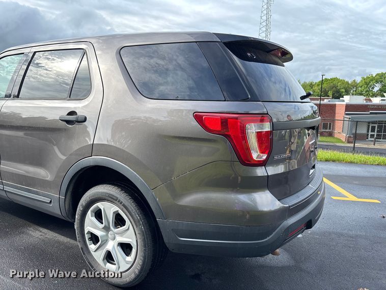 image for item FC5658 2018 Ford Explorer Police Interceptor SUV
