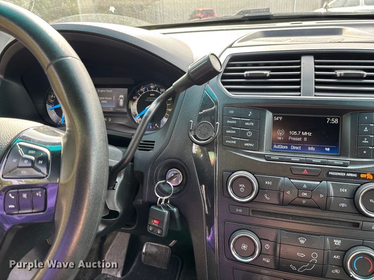 image for item FC5658 2018 Ford Explorer Police Interceptor SUV