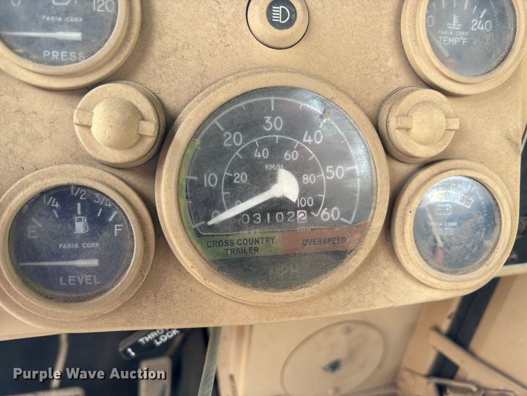 image for item FC5660 1987 AM General HMMWV SUV