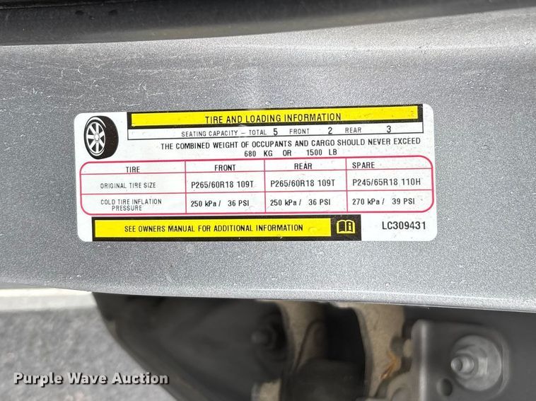 image for item FC5661 2020 Dodge Durango SSV SUV