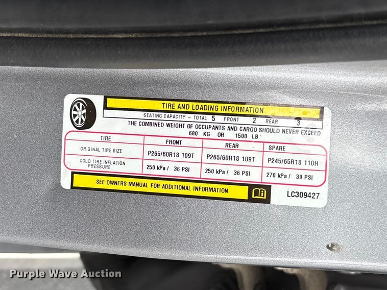 image for item FC5670 2020 Dodge Durango SSV SUV