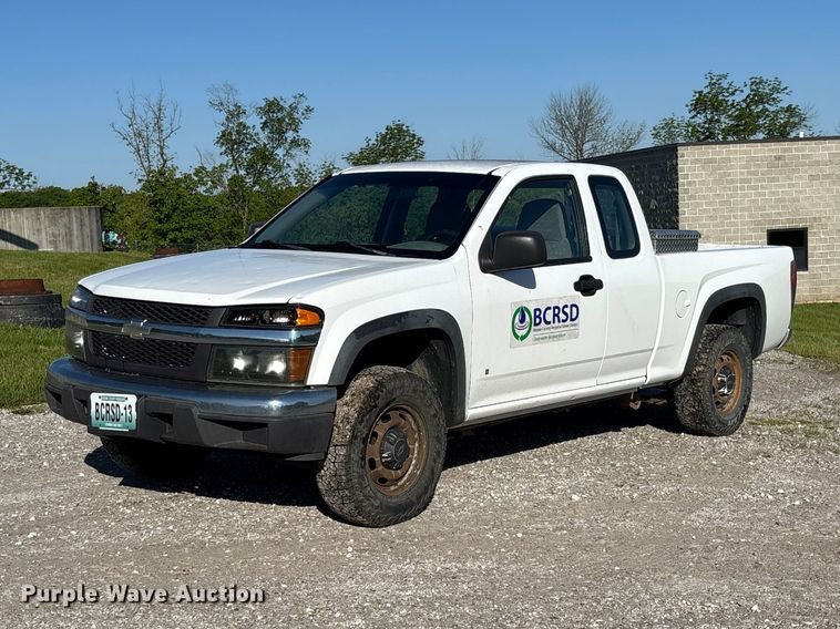 2008 Chevrolet Colorado Ext. Cab pickup truck