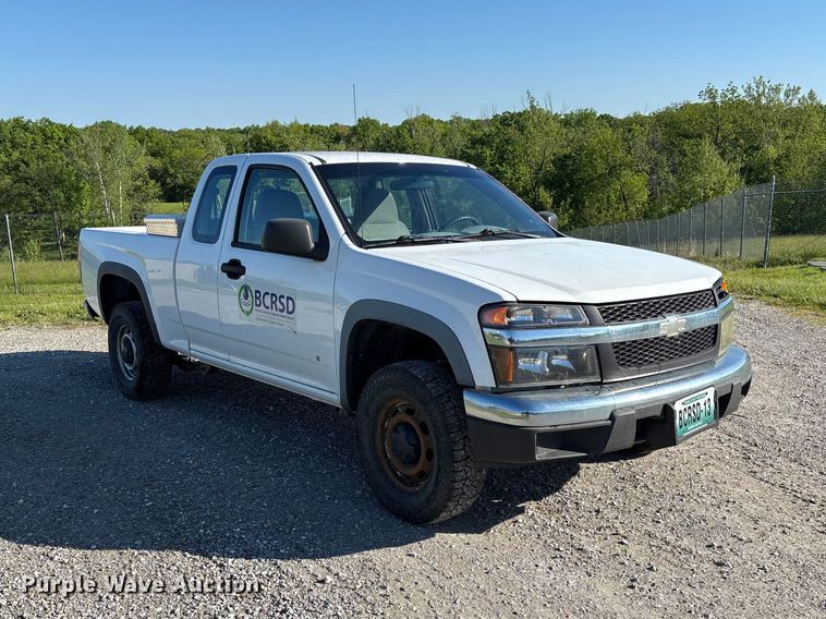 image for item FC5681 2008 Chevrolet Colorado Ext. Cab pickup truck