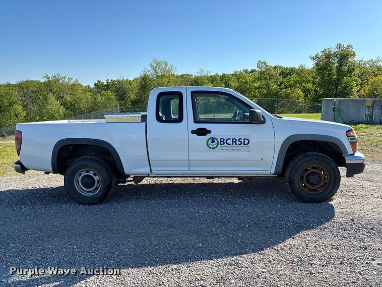 image for item FC5681 2008 Chevrolet Colorado Ext. Cab pickup truck