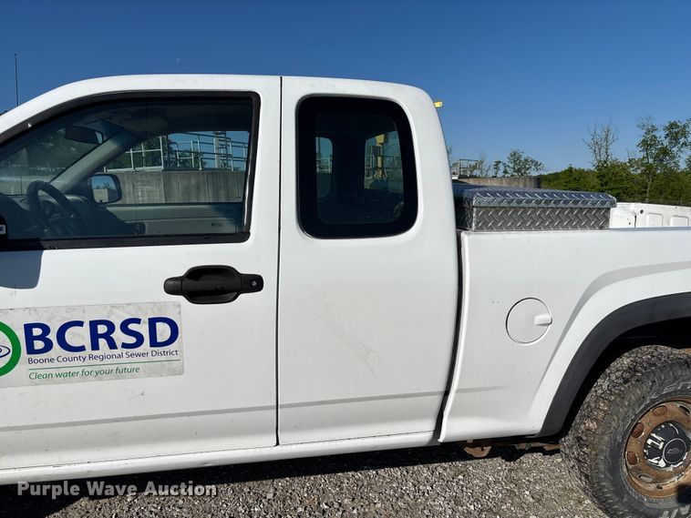 image for item FC5681 2008 Chevrolet Colorado Ext. Cab pickup truck
