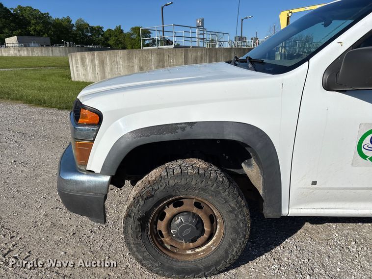 image for item FC5681 2008 Chevrolet Colorado Ext. Cab pickup truck