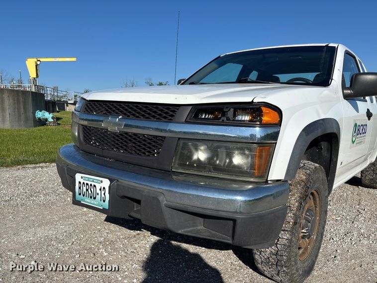 image for item FC5681 2008 Chevrolet Colorado Ext. Cab pickup truck