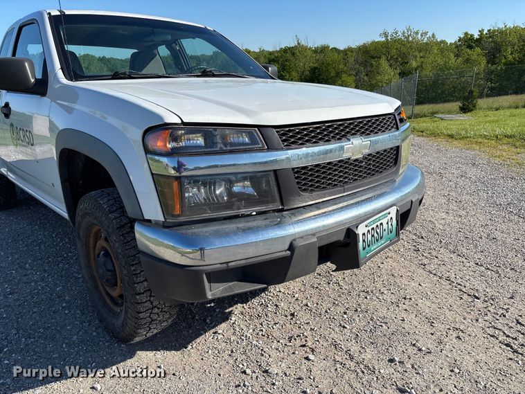 image for item FC5681 2008 Chevrolet Colorado Ext. Cab pickup truck