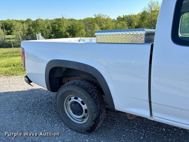 image for item FC5681 2008 Chevrolet Colorado Ext. Cab pickup truck