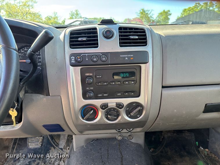 image for item FC5681 2008 Chevrolet Colorado Ext. Cab pickup truck