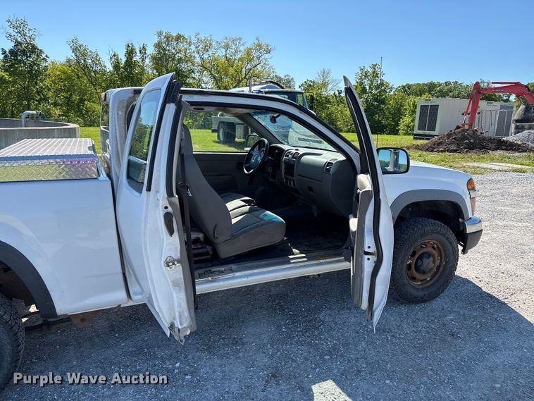 image for item FC5681 2008 Chevrolet Colorado Ext. Cab pickup truck