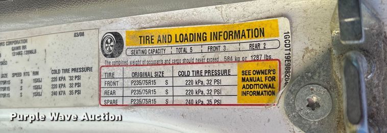 image for item FC5681 2008 Chevrolet Colorado Ext. Cab pickup truck