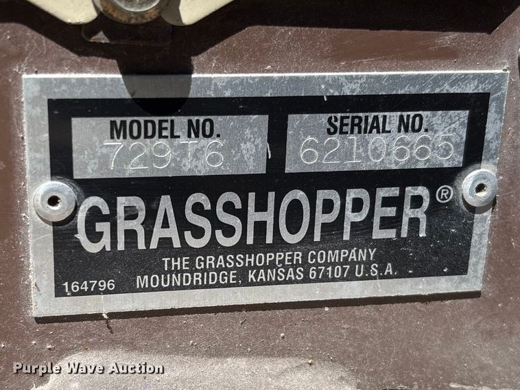 image for item FC5682 Grasshopper 729T6 ZTR lawn mower