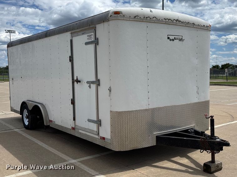 image for item FC5693 2004 Doolittle enclosed cargo trailer