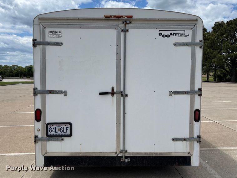 image for item FC5693 2004 Doolittle enclosed cargo trailer