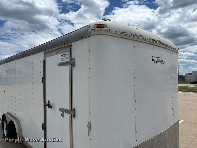 image for item FC5693 2004 Doolittle enclosed cargo trailer