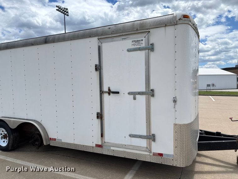 image for item FC5693 2004 Doolittle enclosed cargo trailer