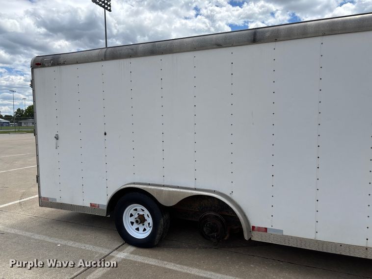 image for item FC5693 2004 Doolittle enclosed cargo trailer