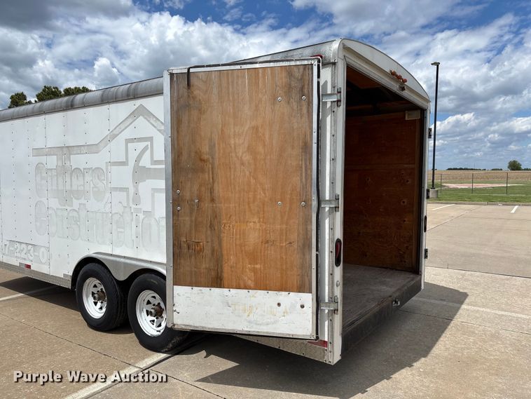 image for item FC5693 2004 Doolittle enclosed cargo trailer