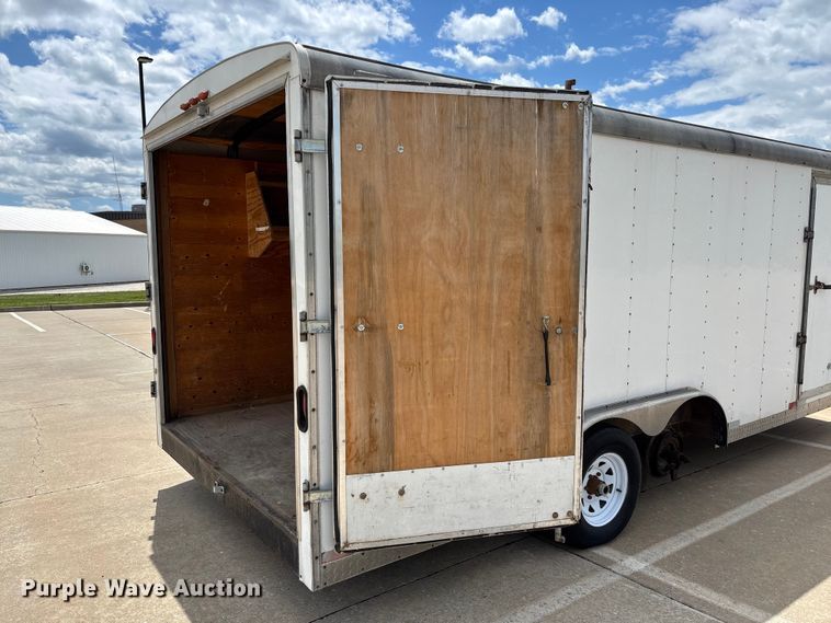 image for item FC5693 2004 Doolittle enclosed cargo trailer