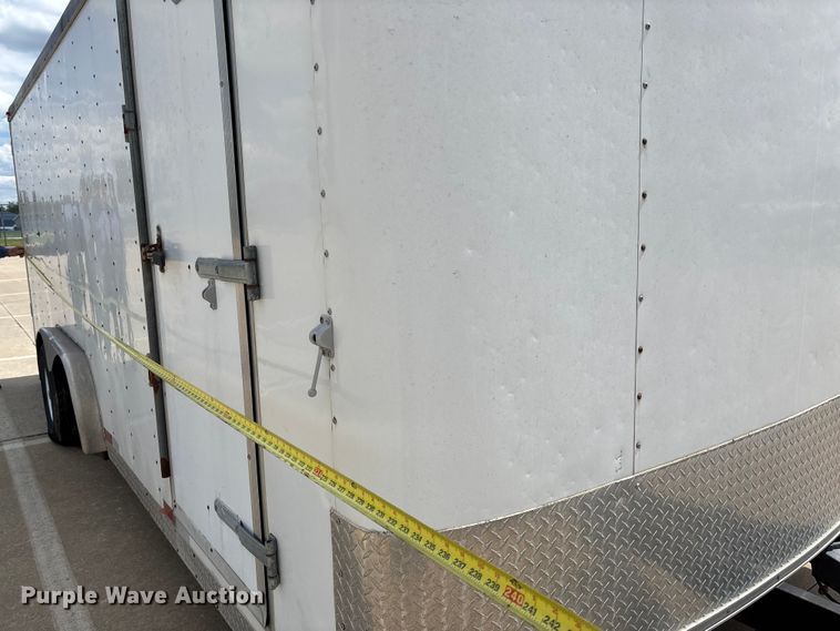 image for item FC5693 2004 Doolittle enclosed cargo trailer