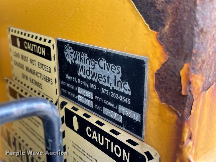 image for item FC5702 2011 International 7500 dump truck