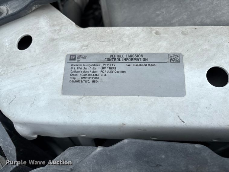 image for item FC5705 2015 Chevrolet Impala Limited 