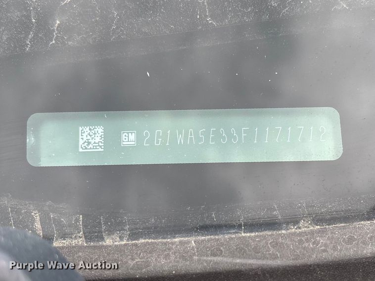 image for item FC5705 2015 Chevrolet Impala Limited 