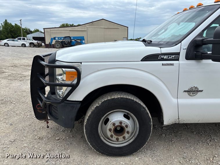 image for item FC5706 2015 Ford F350 Super Duty XL Ext. Cab dump bed pickup truck