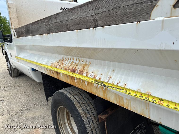 image for item FC5706 2015 Ford F350 Super Duty XL Ext. Cab dump bed pickup truck