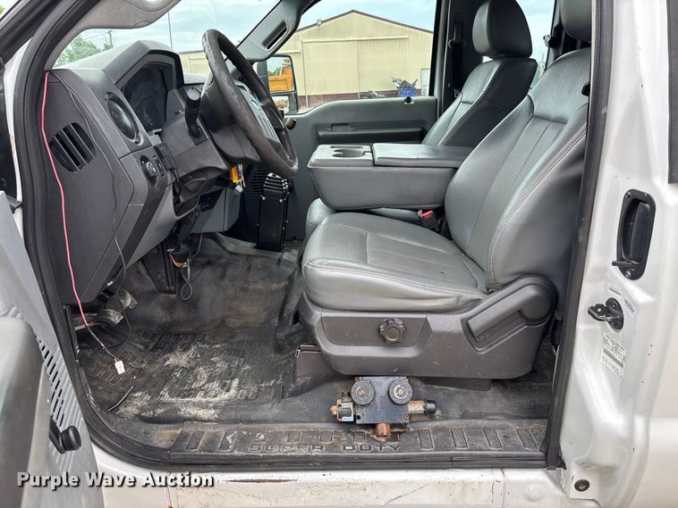image for item FC5706 2015 Ford F350 Super Duty XL Ext. Cab dump bed pickup truck