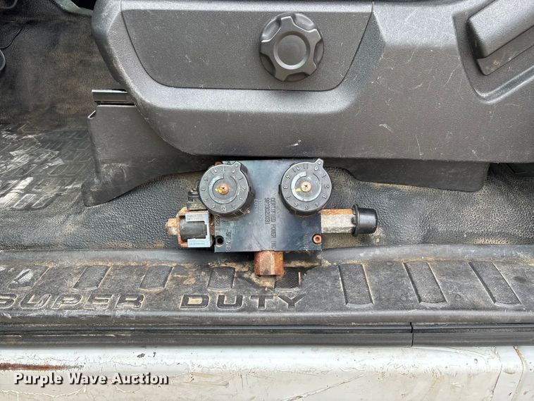 image for item FC5706 2015 Ford F350 Super Duty XL Ext. Cab dump bed pickup truck