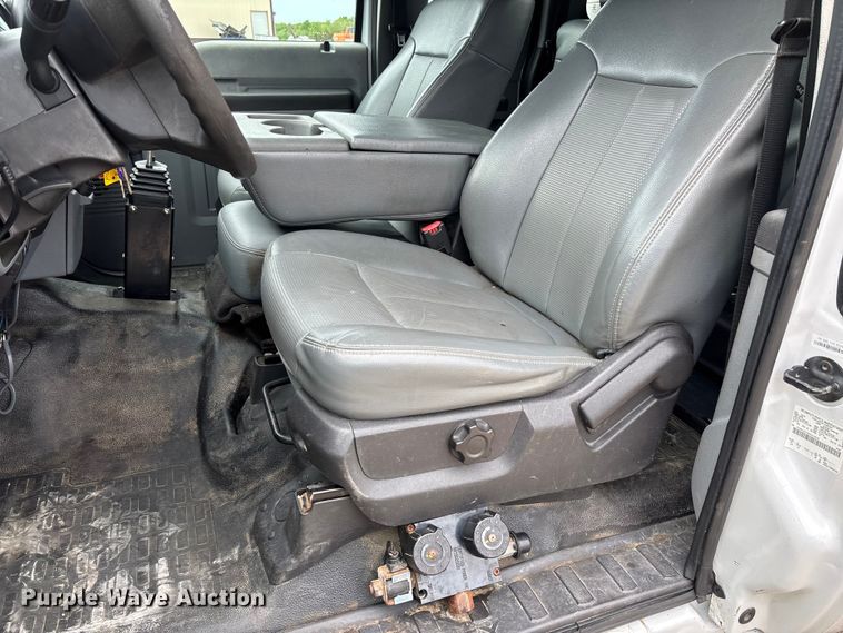 image for item FC5706 2015 Ford F350 Super Duty XL Ext. Cab dump bed pickup truck