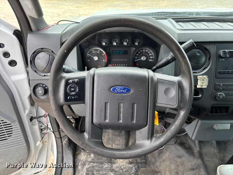 image for item FC5706 2015 Ford F350 Super Duty XL Ext. Cab dump bed pickup truck
