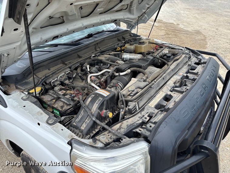 image for item FC5706 2015 Ford F350 Super Duty XL Ext. Cab dump bed pickup truck