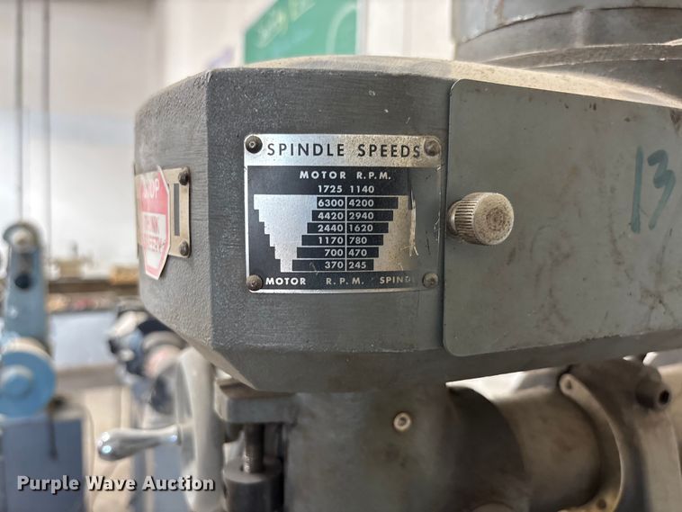 image for item FC5725 Rockwell 21-100 milling machine