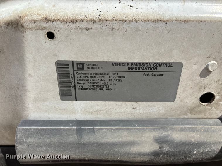 image for item FG0357 2011 Chevrolet Malibu 