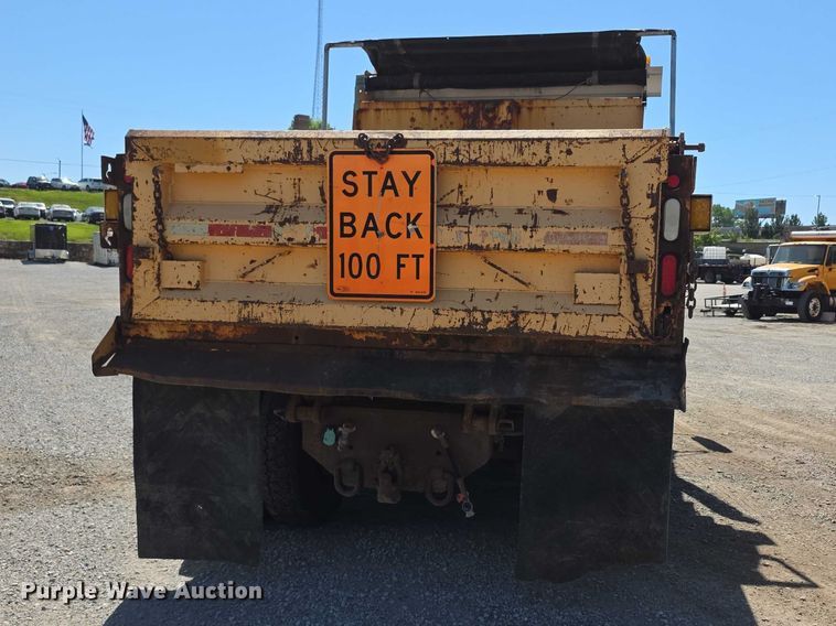 image for item FH6002 2008 International 7400 Crew Cab dump truck