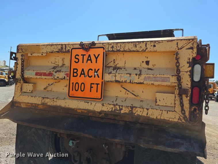 image for item FH6002 2008 International 7400 Crew Cab dump truck