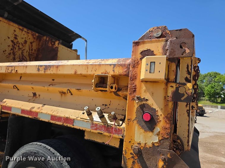 image for item FH6002 2008 International 7400 Crew Cab dump truck