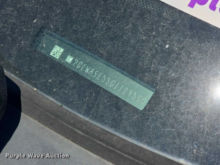 image for item FH6016 2016 Chevrolet Impala Limited 
