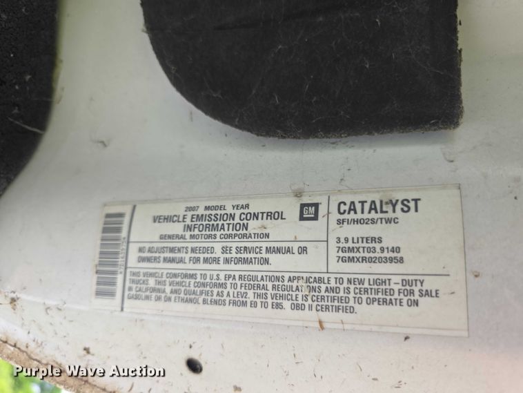 image for item FH6035 2007 Chevrolet Uplander van