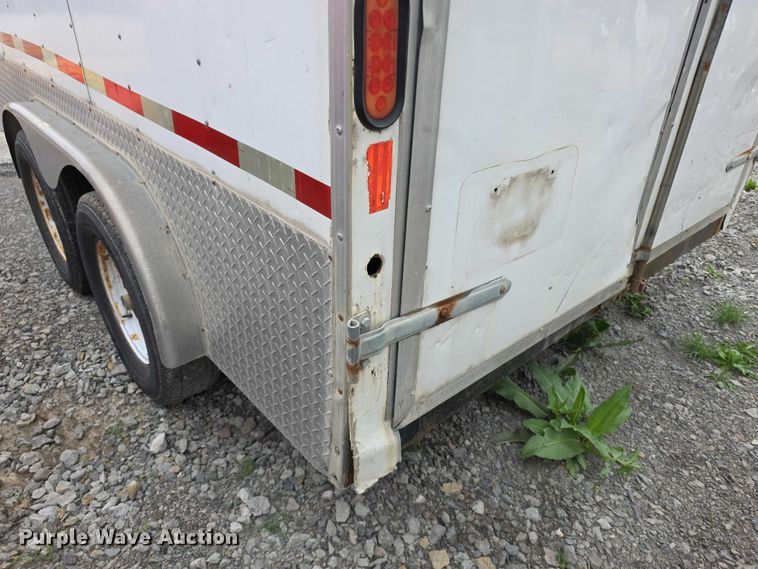 image for item FH6047 2005 DooLittle enclosed cargo trailer