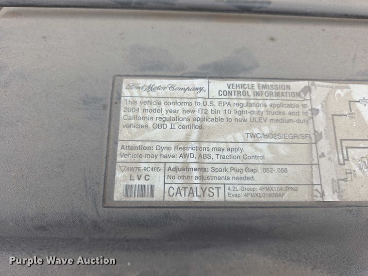 image for item FH6088 2004 Ford F150 pickup truck
