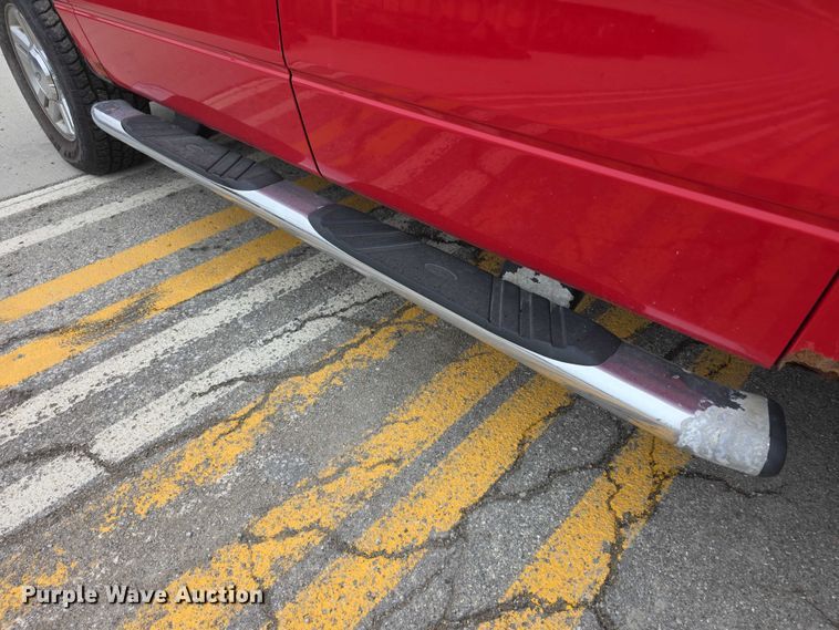 image for item FH6092 2008 Ford F150 Crew Cab flatbed pickup truck