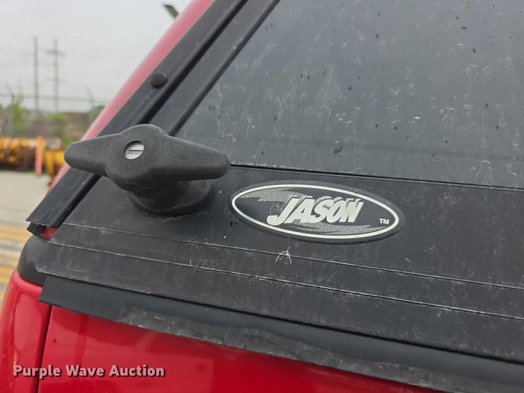 image for item FH6092 2008 Ford F150 Crew Cab flatbed pickup truck