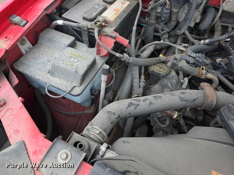 image for item FH6092 2008 Ford F150 Crew Cab flatbed pickup truck