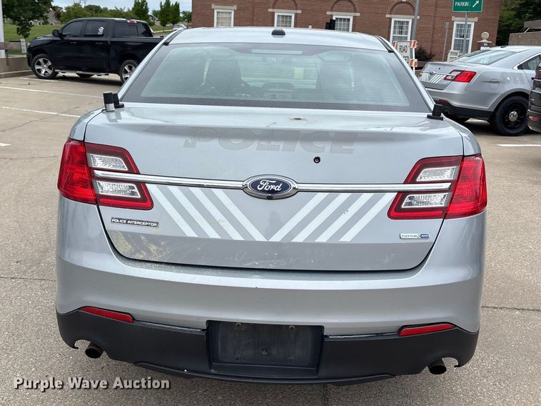 image for item FH6095 2018 Ford Taurus Police Interceptor 