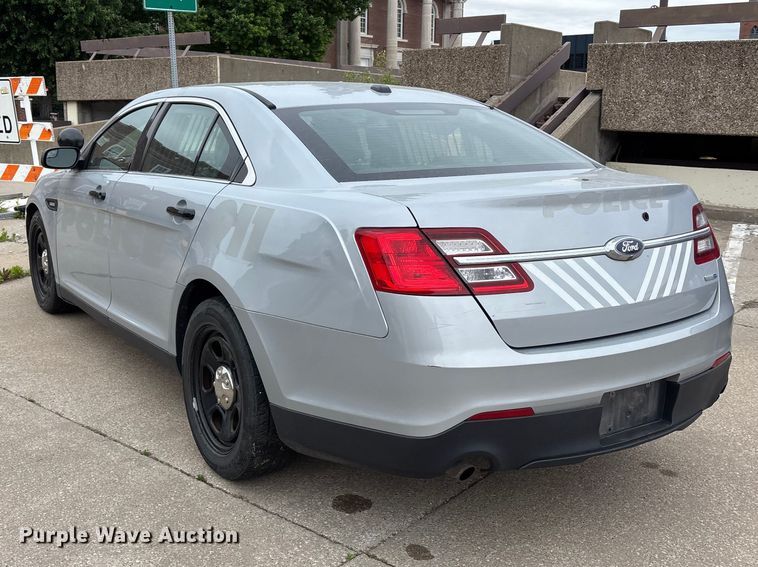 image for item FH6096 2018 Ford Taurus Police Interceptor 